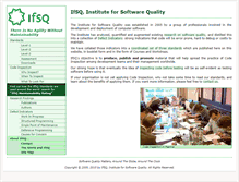 Tablet Screenshot of ifsq.org